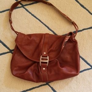 Hogan leather satchel